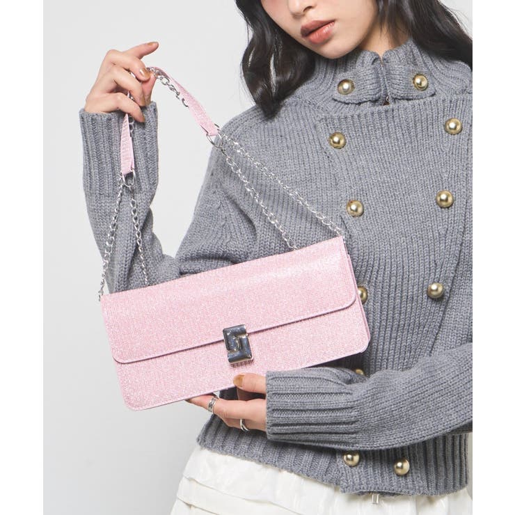 PINK | 【WHO'S WHO gallery】スパンコールハンドバッグ | PAL GROUP OUTLET