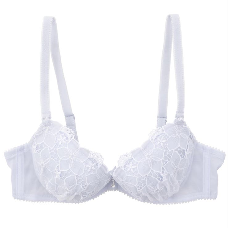 サックス | 【EFカップ】Graceful Flower  ３/４カップブラ | palissee