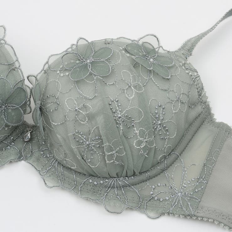 【EFカップ】ブーケアップリケ ３/４カップブラ | palissee | 詳細画像13 