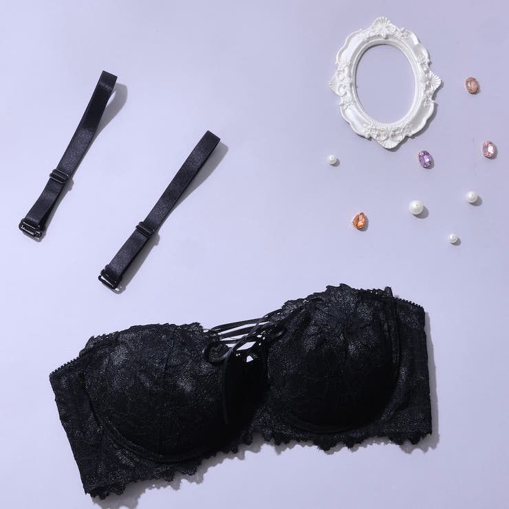 脇高設計 2wayストラップレス》ブラ【E,Fカップ】[品番