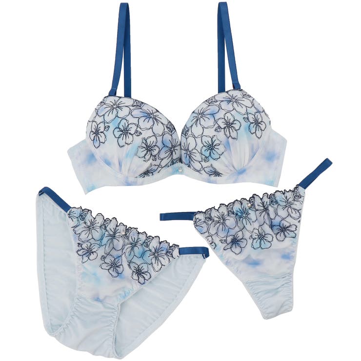 サックス | パステルグラデーション×大花線画レース３ | palissee