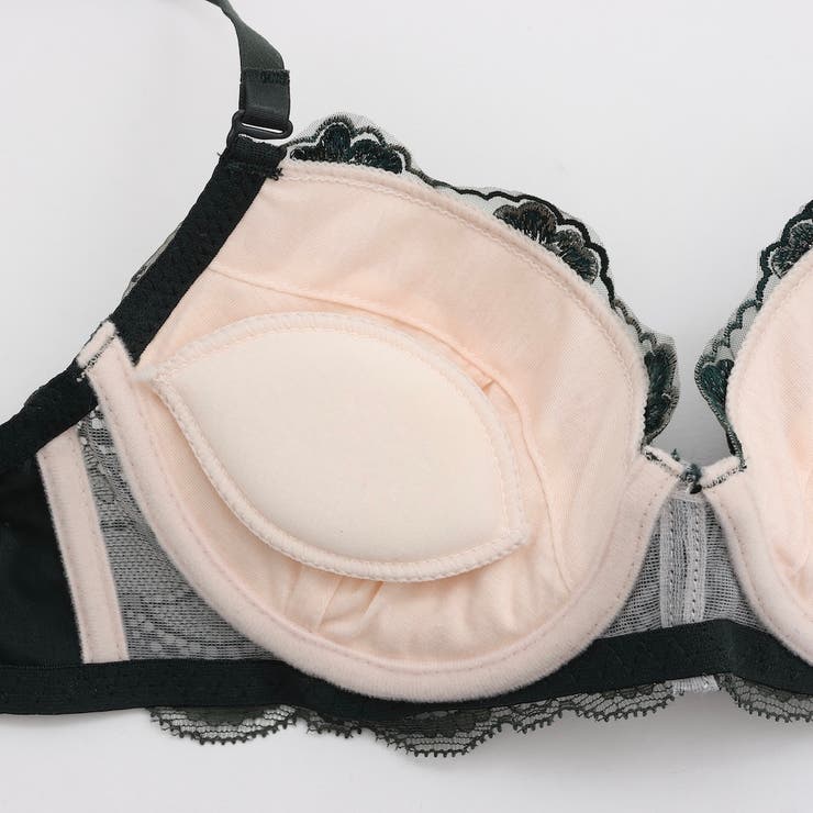 【EFカップ】パピヨンフルール ３/４モールドカップブラ＆ショーツ＋Tバック | palissee | 詳細画像9 