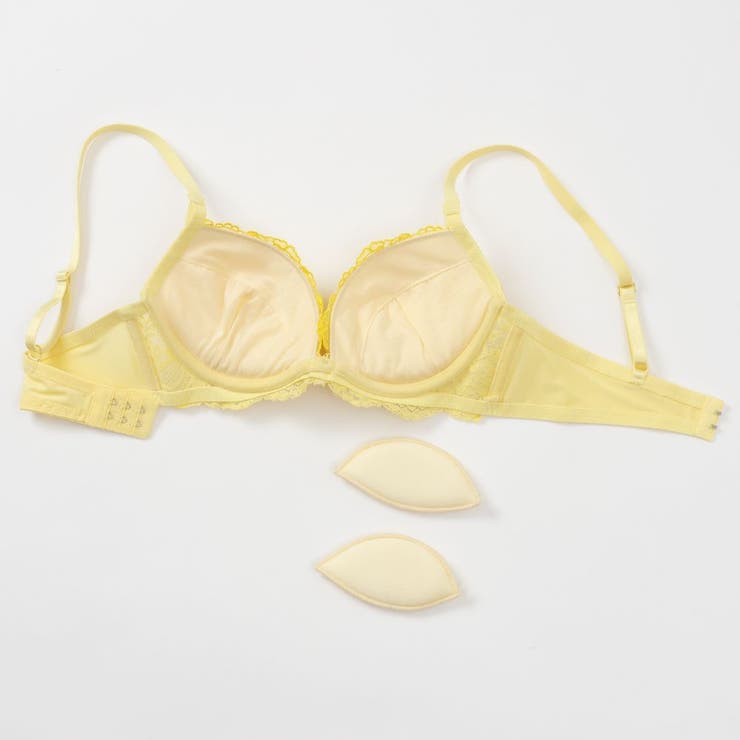 サイドチュールレーシー３/４モールドカップブラ＆ショーツ | palissee | 詳細画像8 