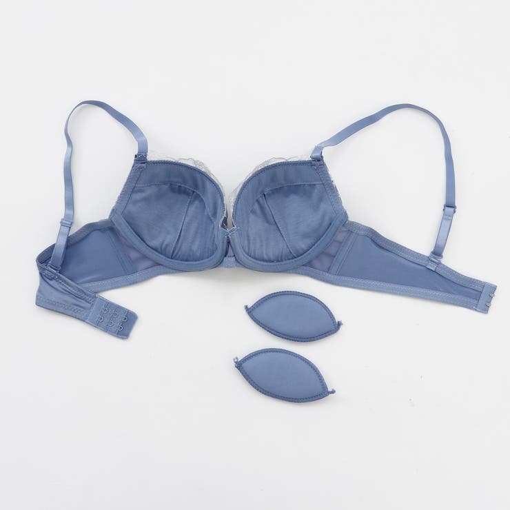 【EFカップ】シルバーラメフラワー３/４モールドカップブラ＆ショーツ | palissee | 詳細画像10 