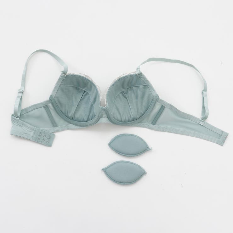 【EFカップ】シルバーラメフラワー３/４モールドカップブラ＆ショーツ | palissee | 詳細画像11 