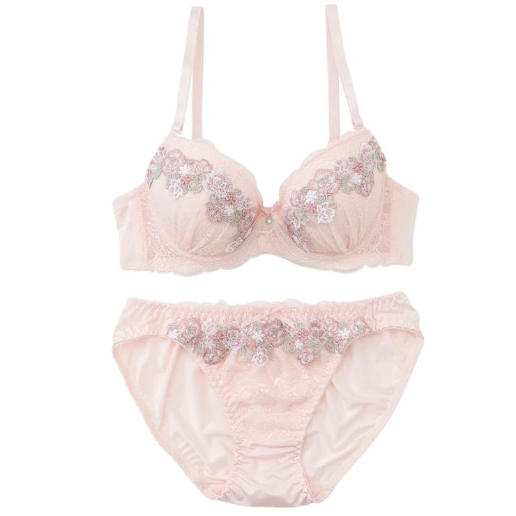 カームフラワー３/４モールドカップブラ＆ショーツ | palissee | 詳細画像11 