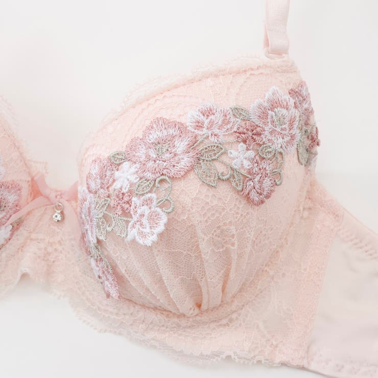 カームフラワー３/４モールドカップブラ＆ショーツ | palissee | 詳細画像5 