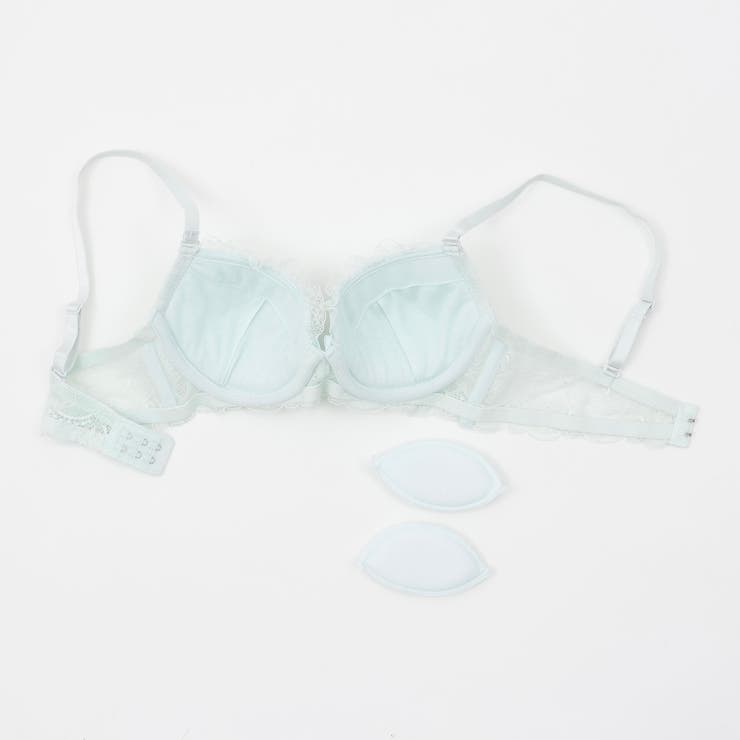 フラワーレース３/４モールドカップブラ＆ショーツ | palissee | 詳細画像7 