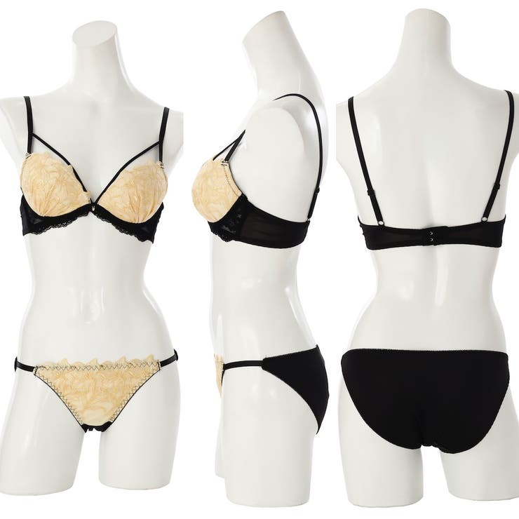 【EFカップ】Lilyレースマカロニコード３ ４モールドカップブラ＆ショーツ＋T… | palissee | 詳細画像2 