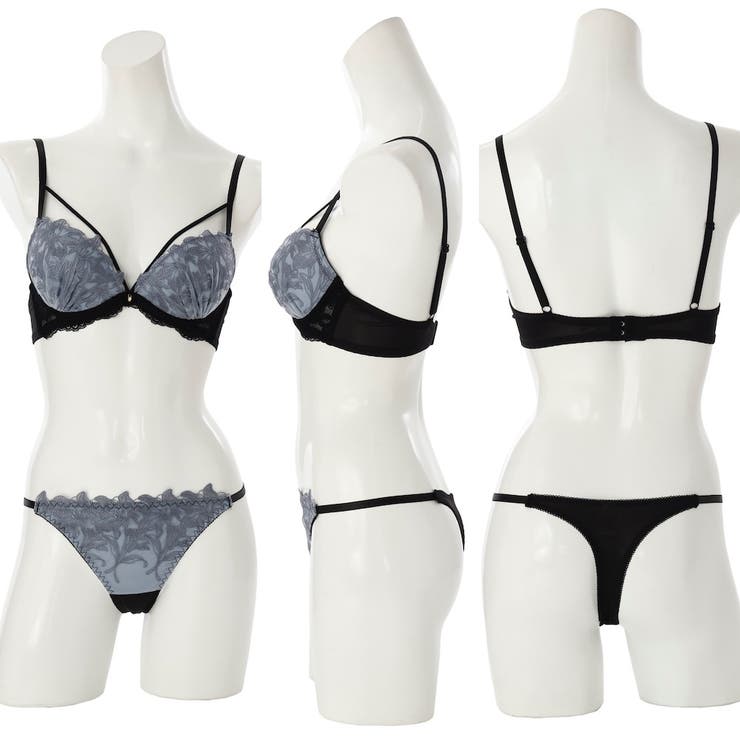 【EFカップ】Lilyレースマカロニコード３ ４モールドカップブラ＆ショーツ＋T… | palissee | 詳細画像5 