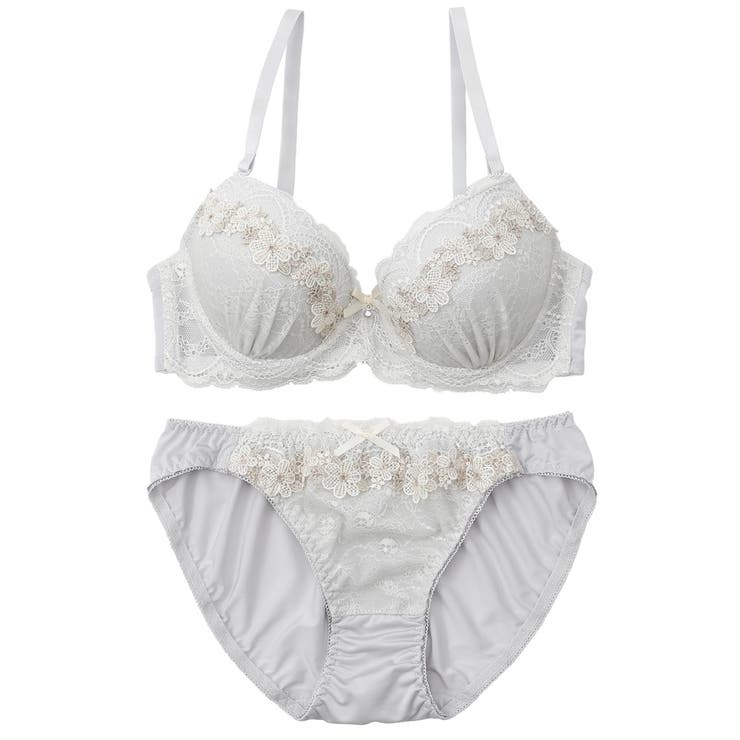 ケミカルフラワー３/４モールドカップブラ＆ショーツ | palissee | 詳細画像11 