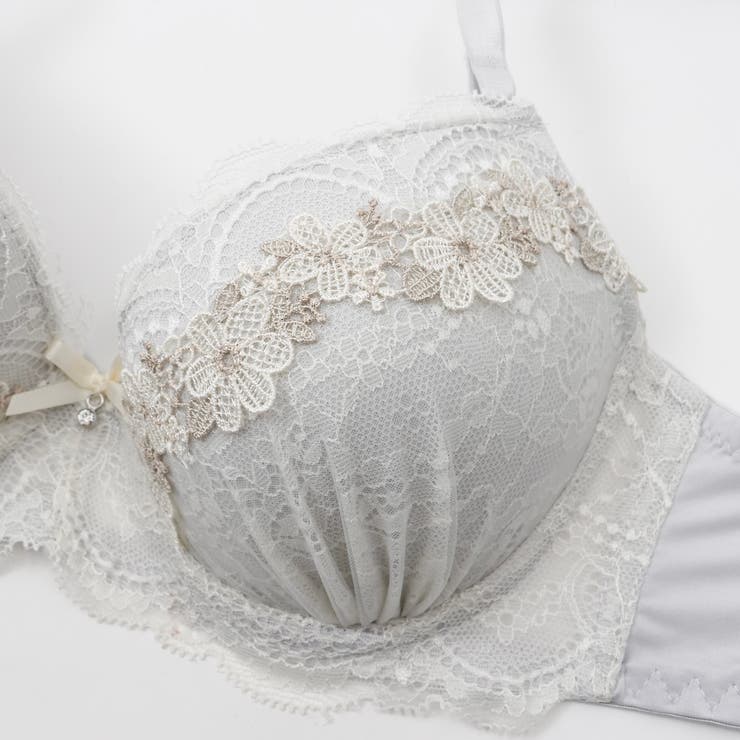 ケミカルフラワー３/４モールドカップブラ＆ショーツ | palissee | 詳細画像5 