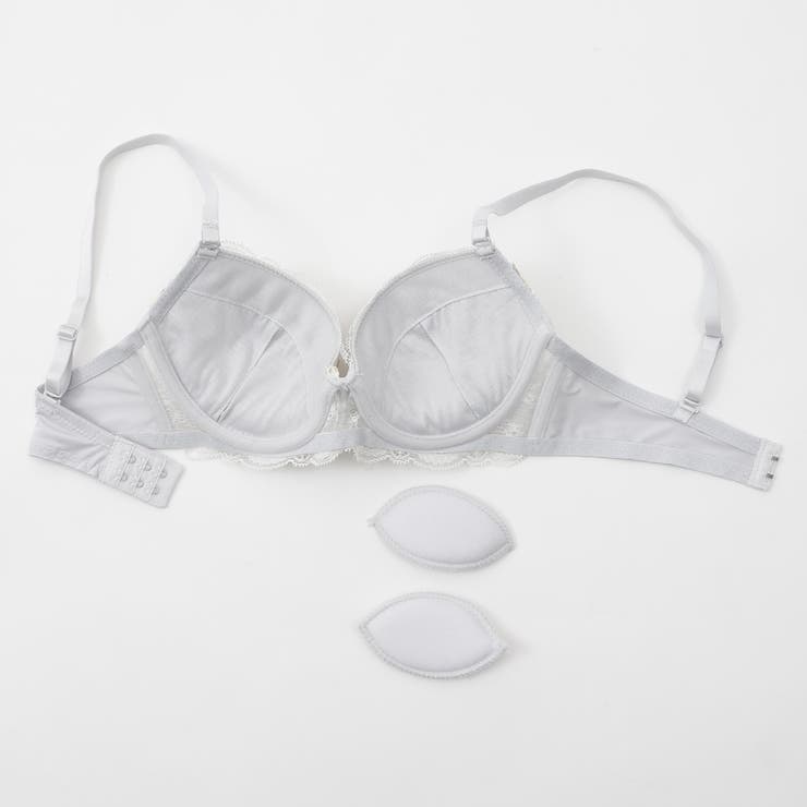 【EFカップ】ケミカルフラワー３/４モールドカップブラ＆ショーツ | palissee | 詳細画像7 