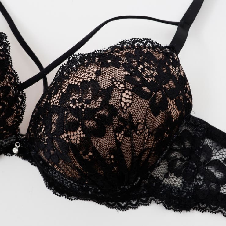 【EFカップ】レーシィクロスコード３/４モールドカップブラ＆ショーツ | palissee | 詳細画像5 