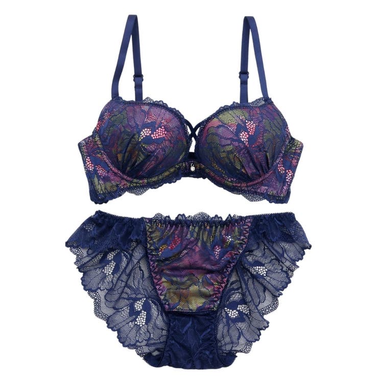 【EFカップ】ルミナスシャドウブルーム３/４モールドカップブラ＆ショーツ | palissee | 詳細画像10 