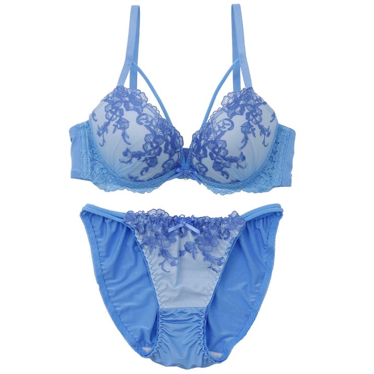 【EFカップ】レディアントフラワーレース３/４モールドカップブラ＆ショーツ | palissee | 詳細画像11 