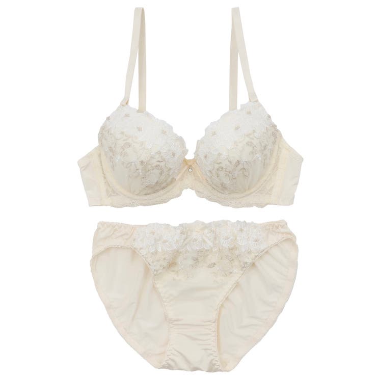 ピュアフラワー３/４モールドカップブラ＆ショーツ | palissee | 詳細画像10 