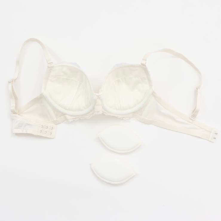 ラメフラワー刺繍３/４モールドカップブラ＆ショーツ | palissee | 詳細画像6 