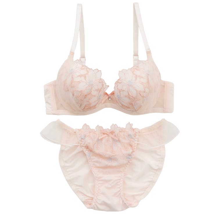 フラワーチュール３/４モールドカップブラ＆ショーツ | palissee | 詳細画像10 