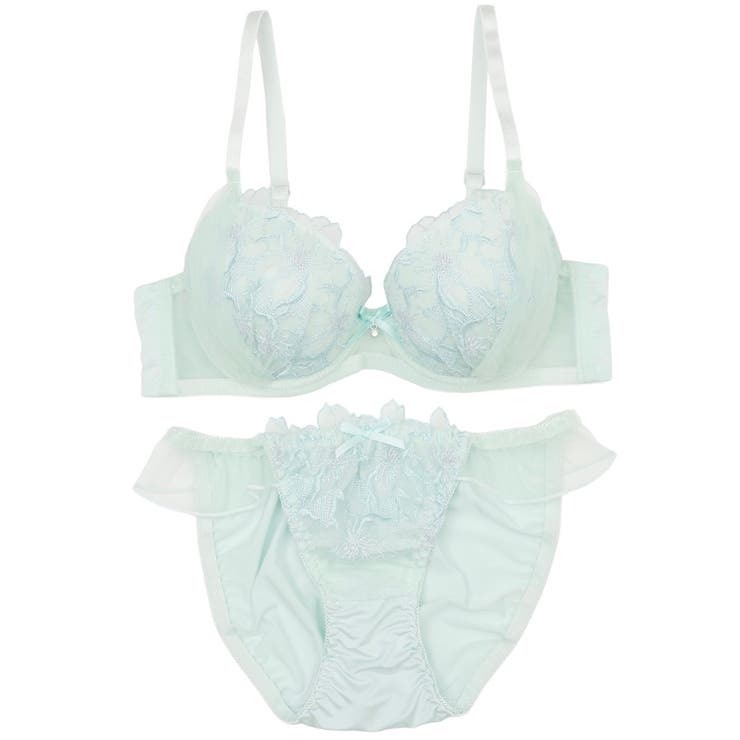 フラワーチュール３/４モールドカップブラ＆ショーツ | palissee | 詳細画像11 