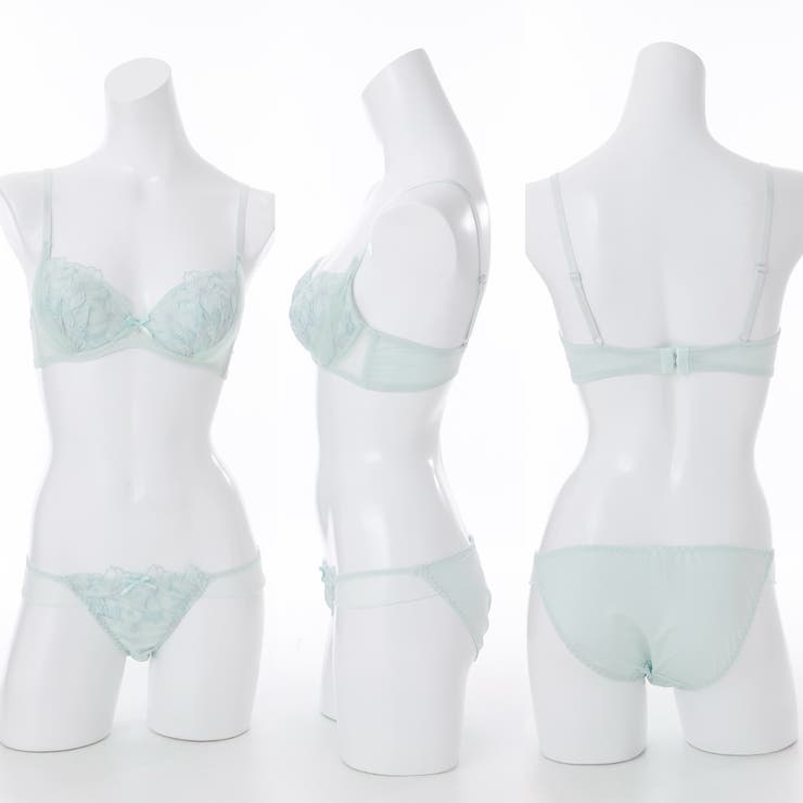 フラワーチュール３/４モールドカップブラ＆ショーツ | palissee | 詳細画像3 