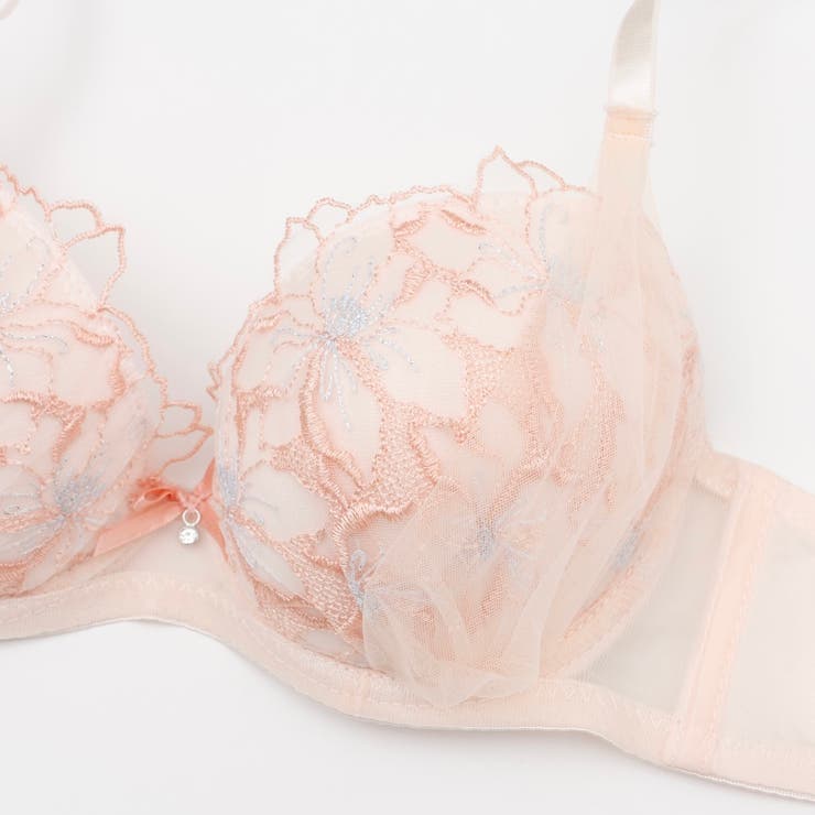 フラワーチュール３/４モールドカップブラ＆ショーツ | palissee | 詳細画像4 