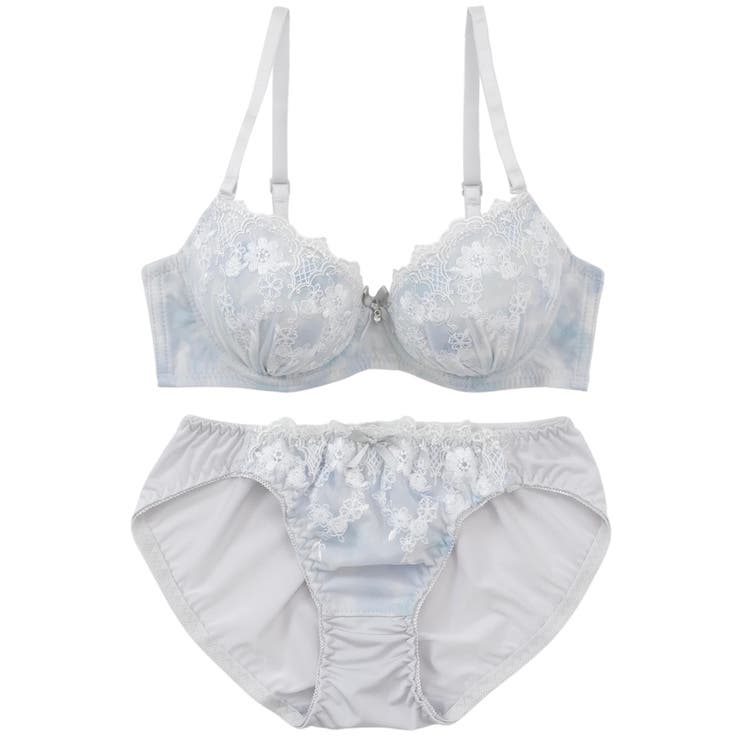 【EFカップ】グラデーションプリント３/４モールドカップブラ＆ショーツ | palissee | 詳細画像11 