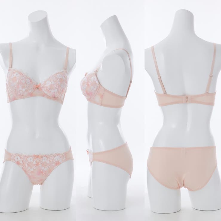 【EFカップ】グラデーションプリント３/４モールドカップブラ＆ショーツ | palissee | 詳細画像2 