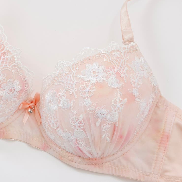 【EFカップ】グラデーションプリント３/４モールドカップブラ＆ショーツ | palissee | 詳細画像4 