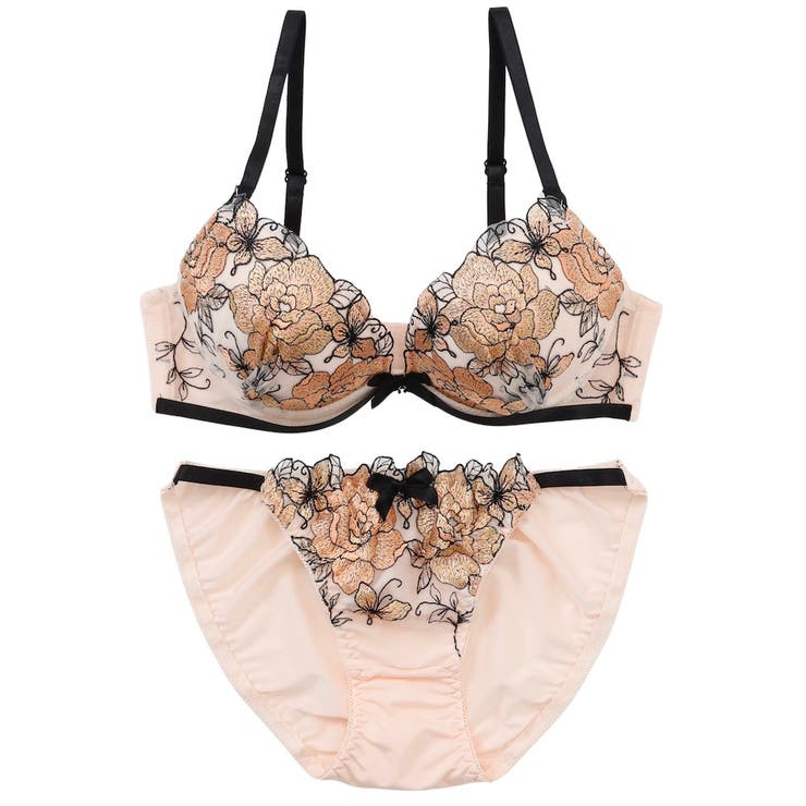 Bijou Flora３/４モールドカップブラ＆ショーツ | palissee | 詳細画像10 