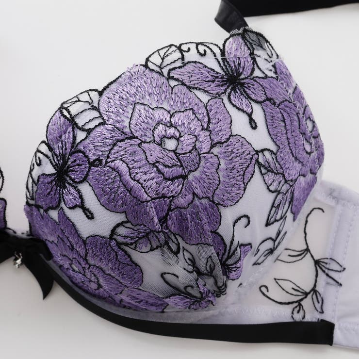 Bijou Flora３/４モールドカップブラ＆ショーツ | palissee | 詳細画像5 