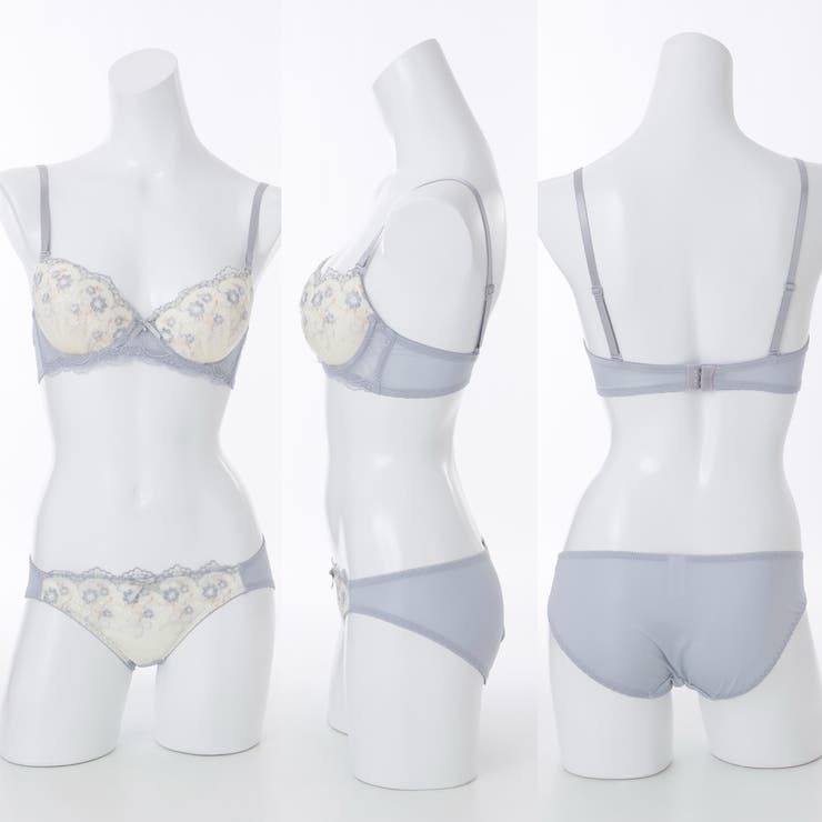 ミスティフルール３/４モールドカップブラ＆ショーツ | palissee | 詳細画像3 