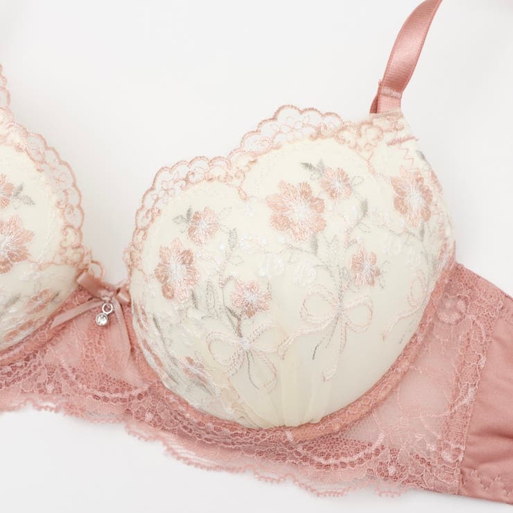 ミスティフルール３/４モールドカップブラ＆ショーツ | palissee | 詳細画像4 