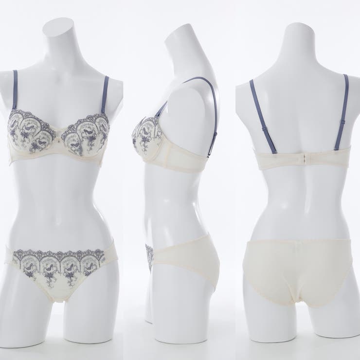 ミニュイサンドリヨン３/４モールドカップブラ＆ショーツ | palissee | 詳細画像2 