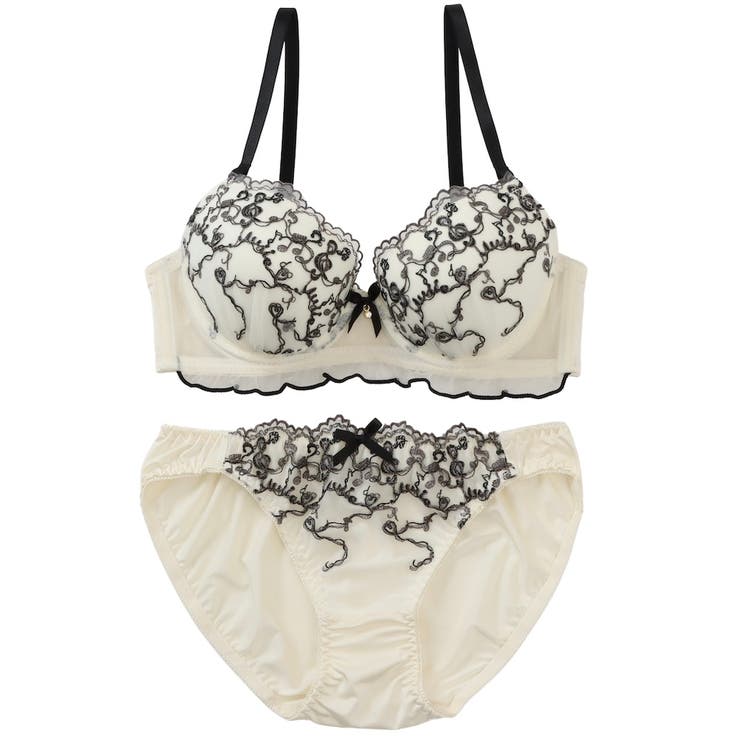 クラシカルメロディ３/４モールドカップブラ＆ショーツ | palissee | 詳細画像12 