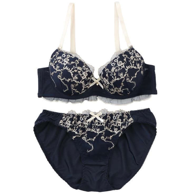 クラシカルメロディ３/４モールドカップブラ＆ショーツ | palissee | 詳細画像13 