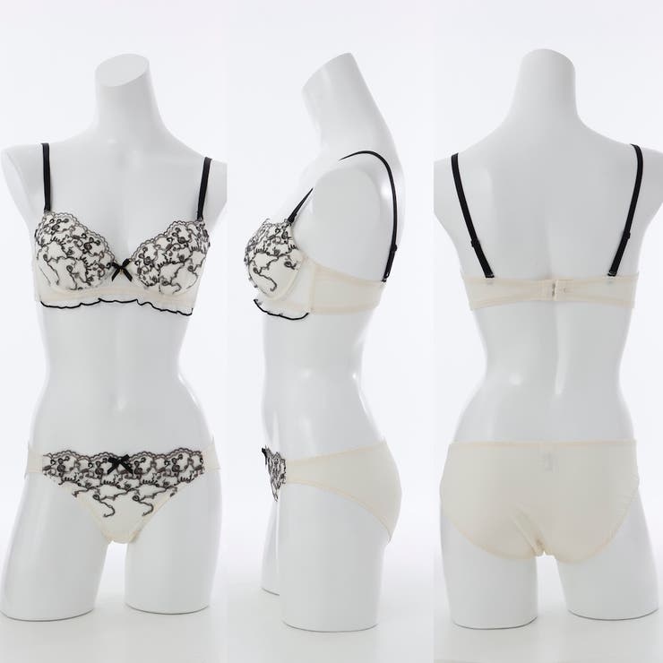 クラシカルメロディ３/４モールドカップブラ＆ショーツ | palissee | 詳細画像2 