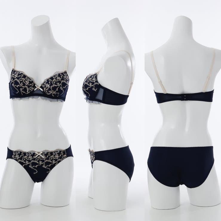 クラシカルメロディ３/４モールドカップブラ＆ショーツ | palissee | 詳細画像3 