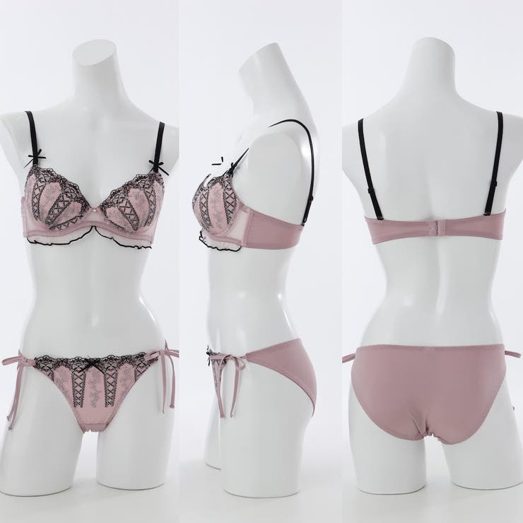 【EFカップ】ミスティフルール3/4モールドカップブラ&ショーツ | palissee | 詳細画像2