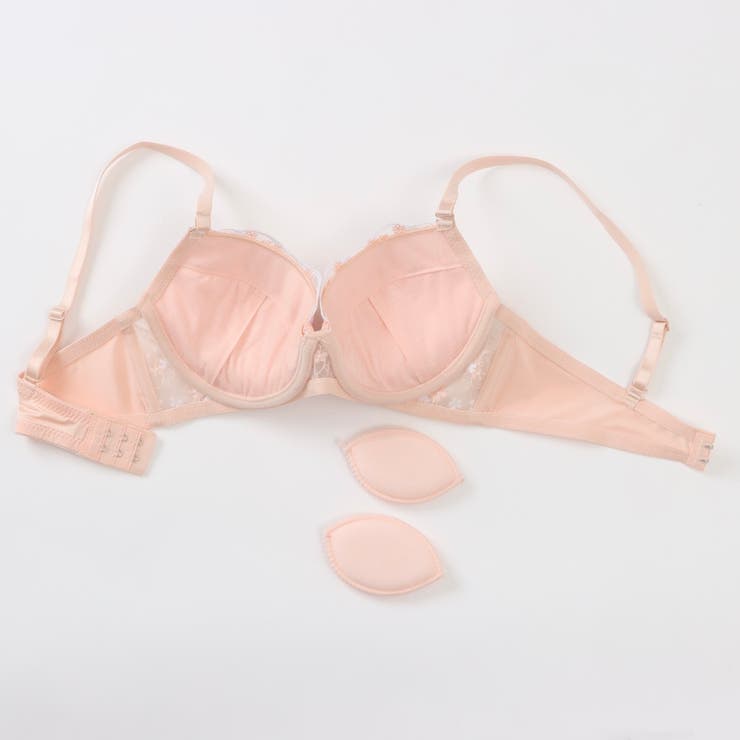 プチフラワー刺繍３/４モールドカップブラ＆ショーツ | palissee | 詳細画像6 