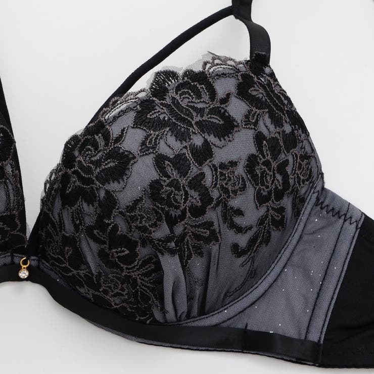 モノトーンコード３/４モールドカップブラ＆ショーツ | palissee | 詳細画像5 