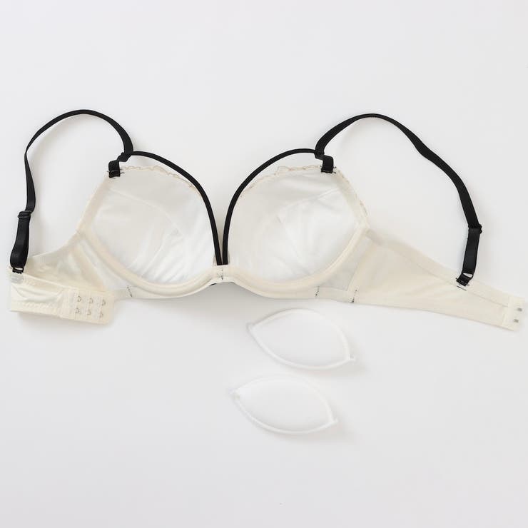 モノトーンコード３/４モールドカップブラ＆ショーツ | palissee | 詳細画像6 