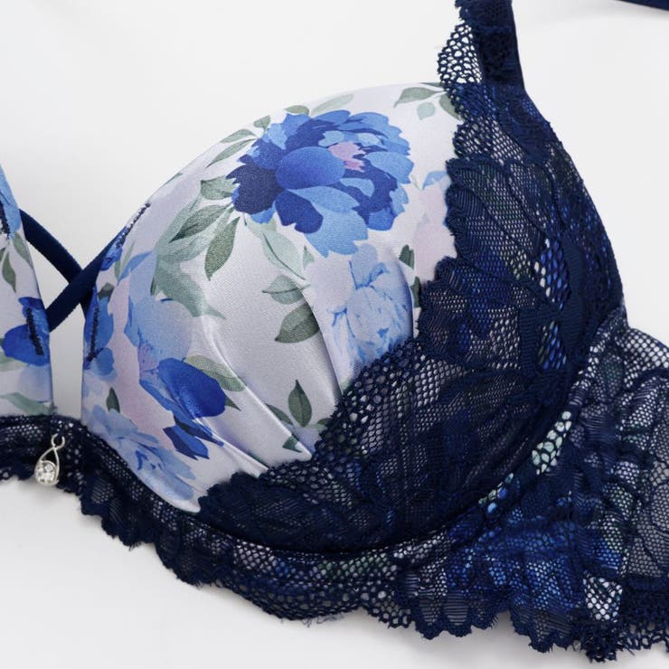 ローズプリント３/４モールドカップブラ＆ショーツ | palissee | 詳細画像6 
