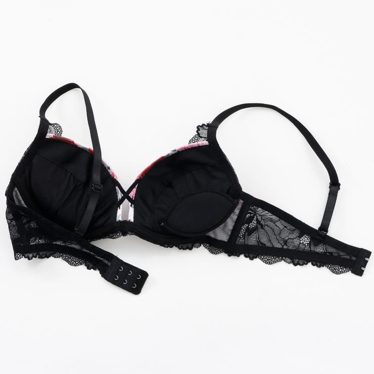 ローズプリント３/４モールドカップブラ＆ショーツ | palissee | 詳細画像7 