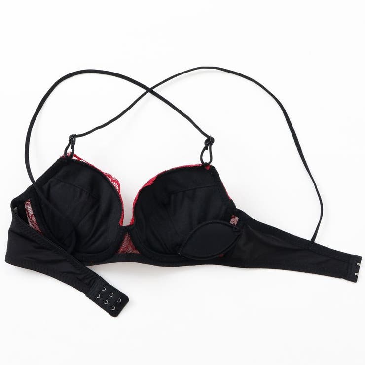 バッククロスレース３/４モールドカップブラ＆ショーツ | palissee | 詳細画像7 