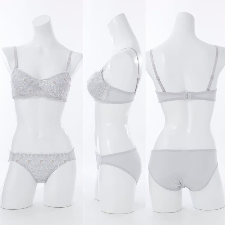 【EFカップ】ブルーミングフラワー３/４モールドカップブラ＆ショーツ | palissee | 詳細画像3 