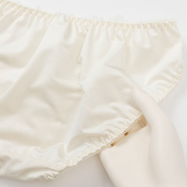 シャイニーフラワー ３/４モールドカップブラ＆ショーツ | palissee | 詳細画像9 