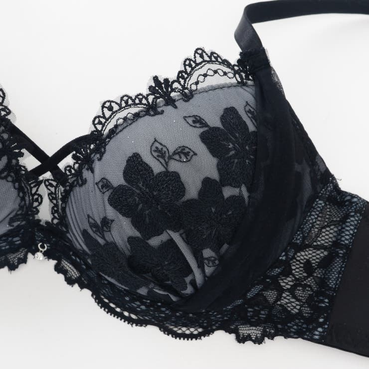 【EFカップ】Sparkle Veil ブラ＆Tバックショーツ | palissee | 詳細画像5 