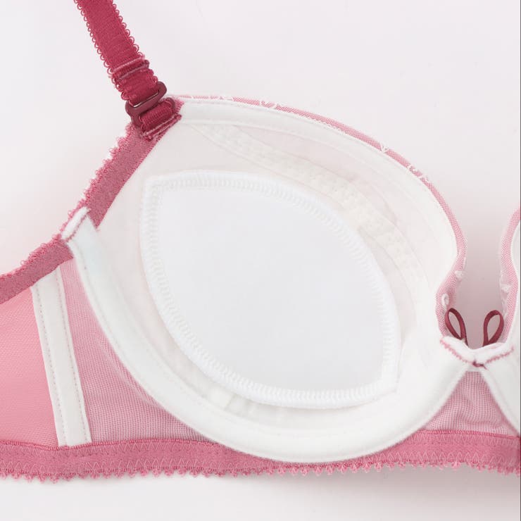 【EFカップ】ふんわりガーリーシフォン３/４カップブラ＆ショーツ  | palissee | 詳細画像12 