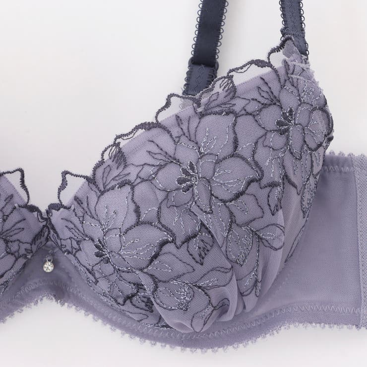 【EFカップ】大花ラメチュール ３/４カップブラ＆ショーツ  | palissee | 詳細画像10 